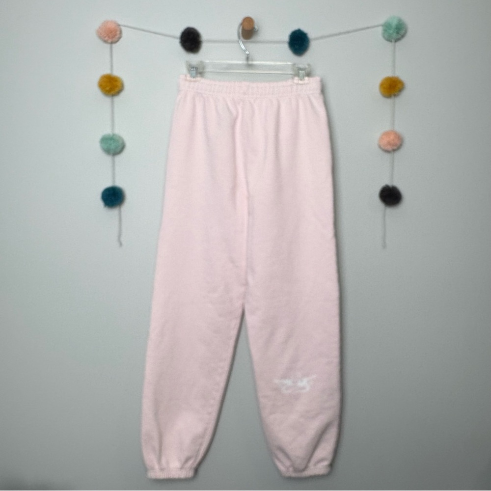 Boys Lie Eat Your Heart Out Light Pink Graphic Sweats - Picture 7 of 8